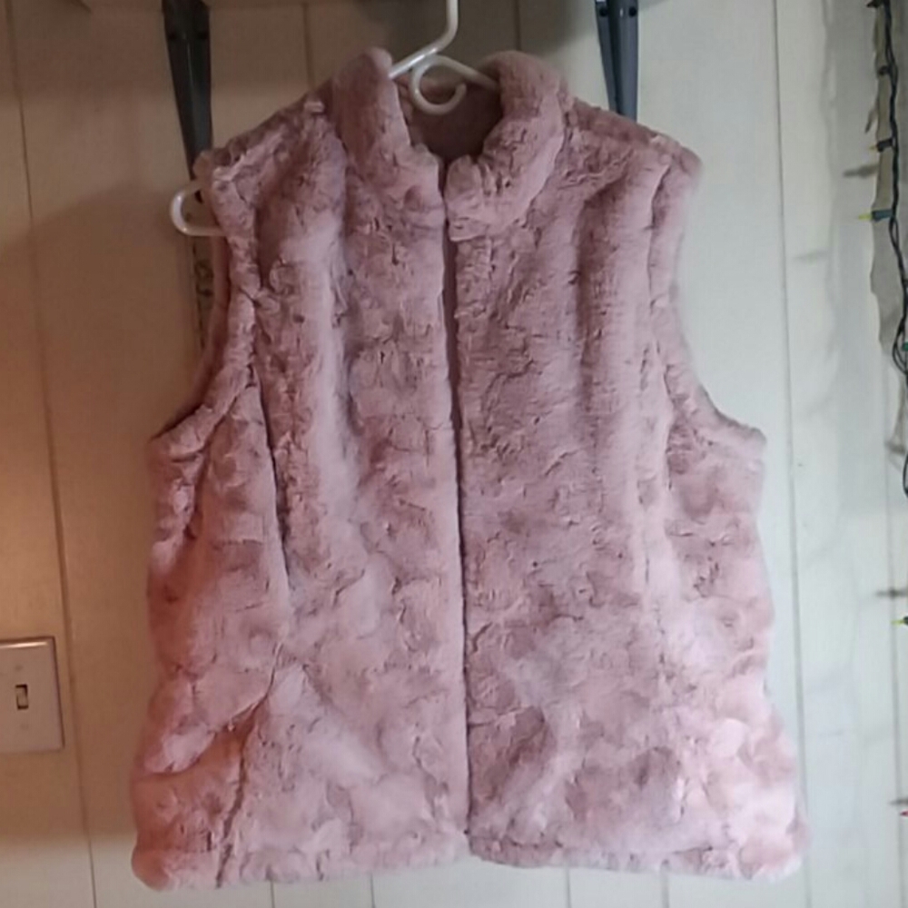 Nicole Miller Women's XL Reversible Polyester Vest